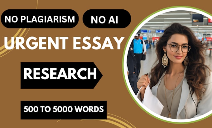 Gig Preview - Do urgent essay writing as an essay writer