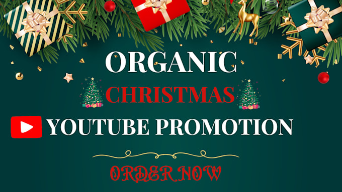 Gig Preview - Do superfast organic christmas video promotion,  christmas youtube