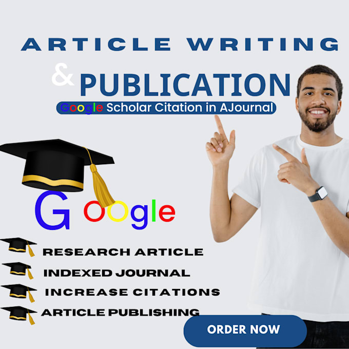 Gig Preview - Boost google scholar citations with peer reviewed journal