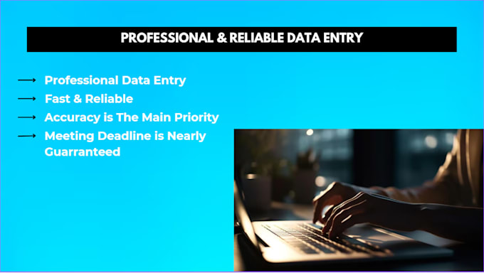 Bestseller - do data entry and proofreading