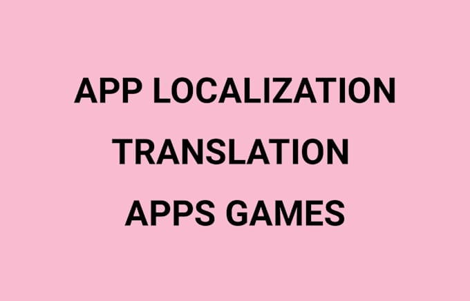 Bestseller - translate english to arabic and localize your apps and games