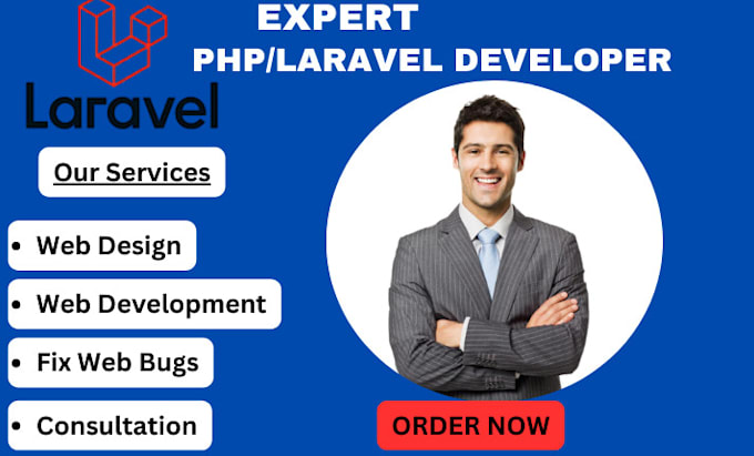 Gig Preview - Be your expert PHP  laravel developer for PHP laravel project