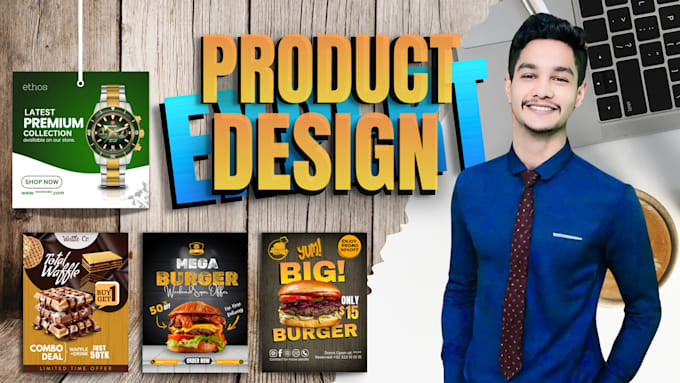 Gig Preview - Product design, product promote