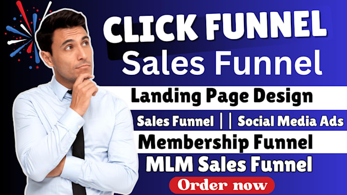 Gig Preview - Do clickfunnel sales funnel landing page clickfunnel landing page clickfunnel 20