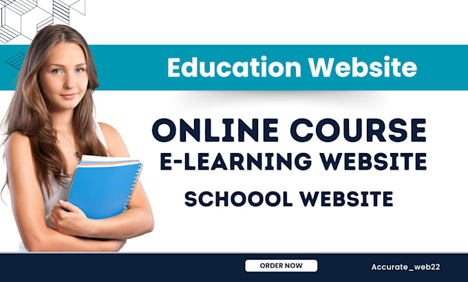 Gig Preview - Create elearning education website learndash tutor lms website