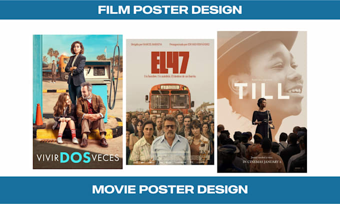 Gig Preview - Do professional cinematic, documentary, business poster, movie poster design