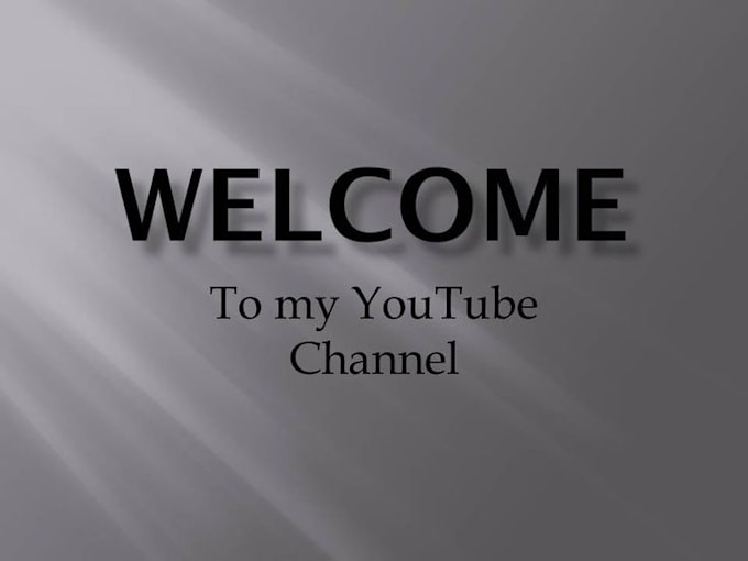 Bestseller - custom intro and outro videos for your youtube channel