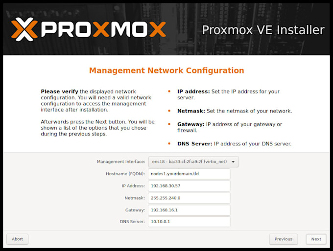 Gig Preview - Install,setup  proxmox ve server vm