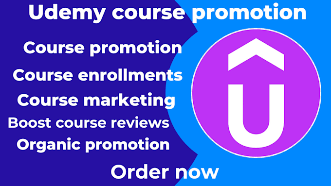 Gig Preview - Do udemy course promotion, udemy marketing with coupon code promotion