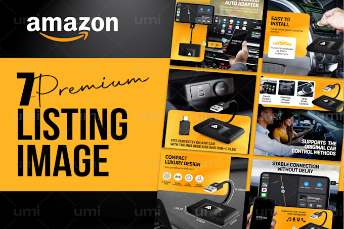 Gig Preview - Design stunning amazon product listing images