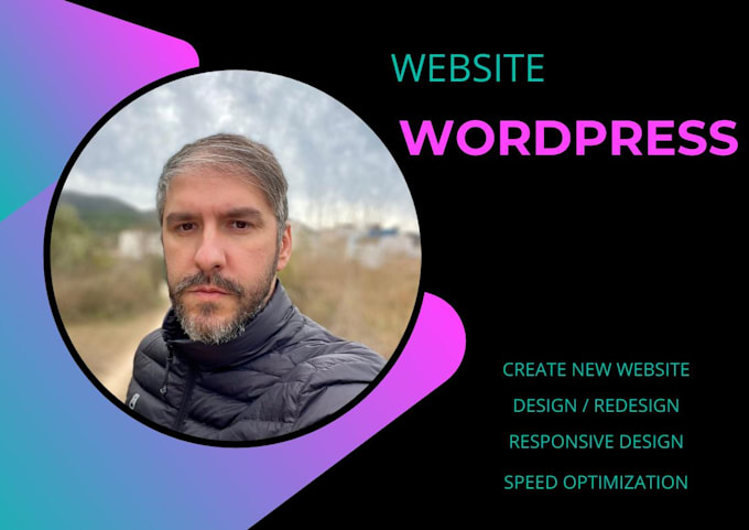 Gig Preview - Create an exclusive website with wordpress