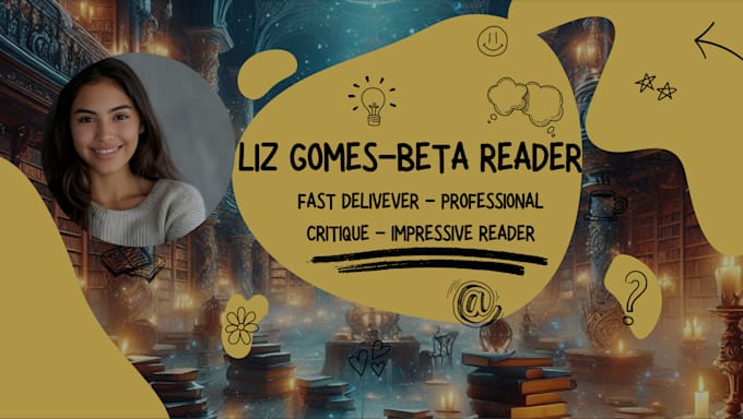 Bestseller - beta read, feedback, critique, and provide on your writing