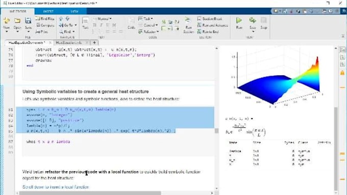 Gig Preview - Tutor matlab projects on mechanical vibration, thermodynamics, control systems