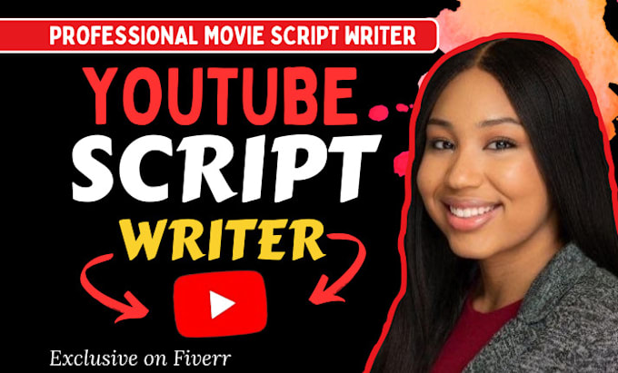 Gig Preview - Do movie script writing, youtube video script writer, screenwriting, film script