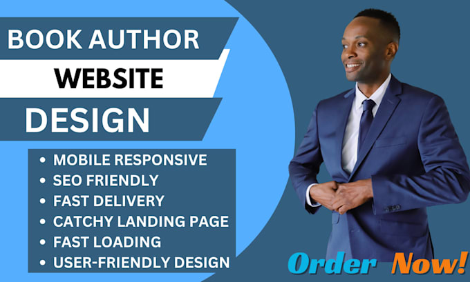 Gig Preview - Build author shopify website for your books and merchandise