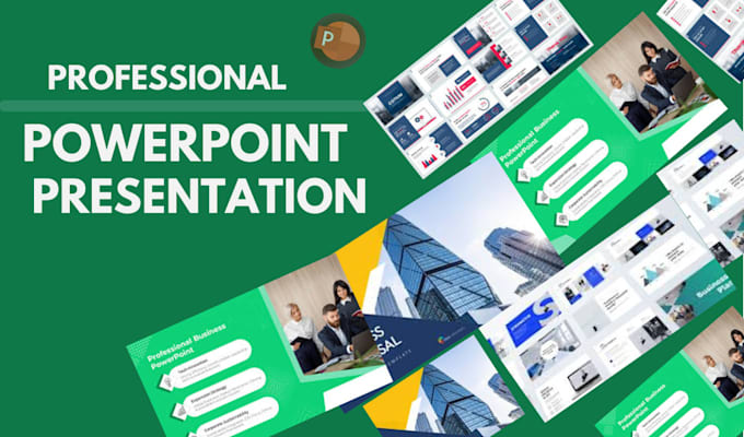 Gig Preview - Design a professional powerpoint presentation , pitch deck  for your business