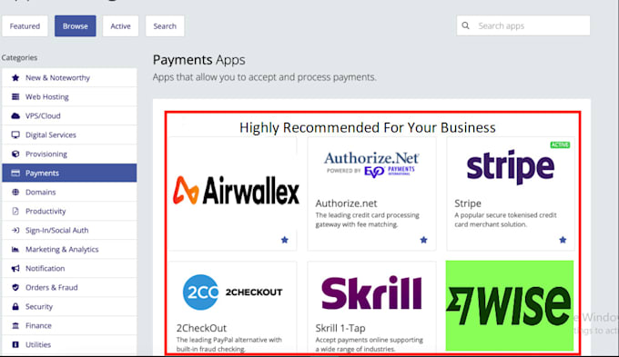 Gig Preview - Create and integrate shopify payment gateway, payment gateway, airwallex, stripe