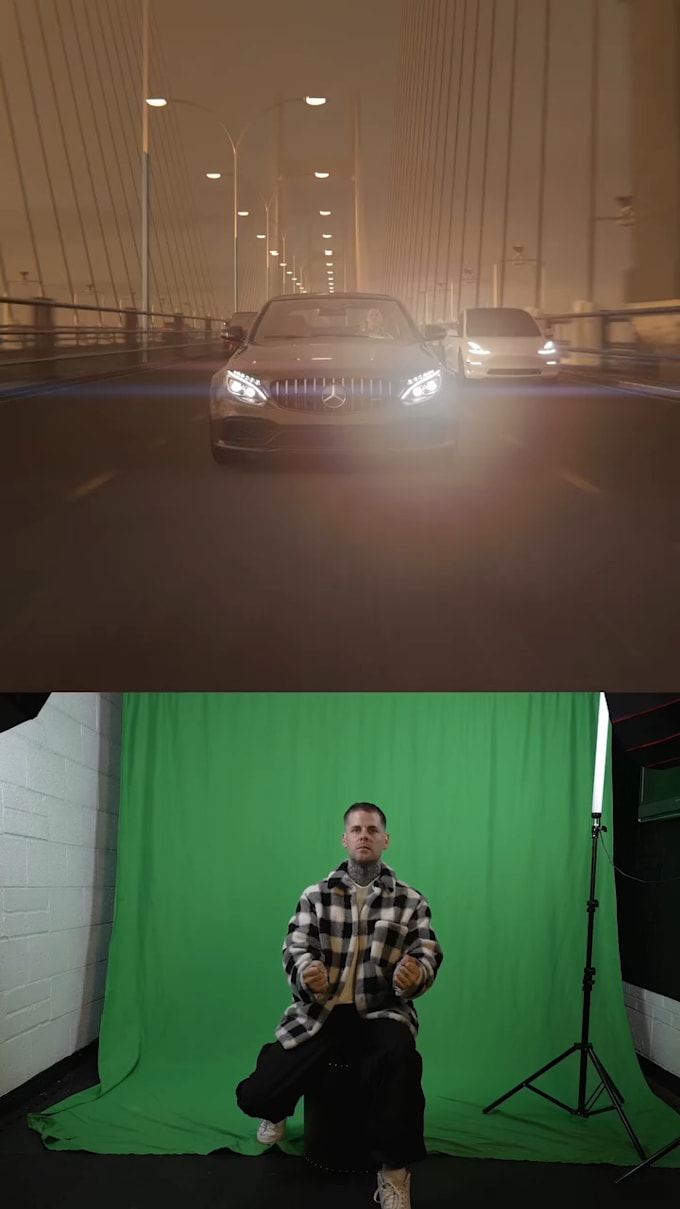 Gig Preview - Do mind blowing green screen visual effect composite, chroma keying or cgi work