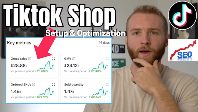 Gig Preview - Set up tiktok shop manage tiktok ads for dropshipping