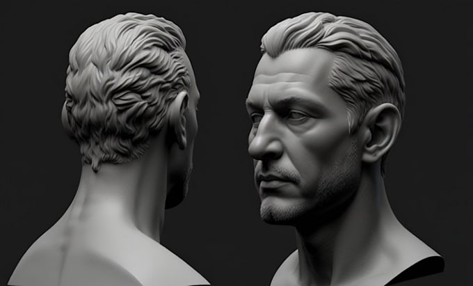 Gig Preview - Sculpture 3d miniature,3d modeling, action figure,3d face,zbrush for 3d printing