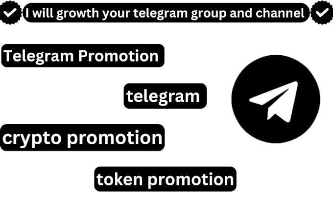 Gig Preview - Promote crypto telegram project, sui, solana memecoin, token pump, subscribers