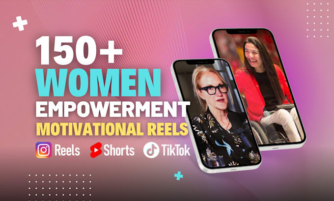 Gig Preview - Create powerful women motivational youtube shorts or reels