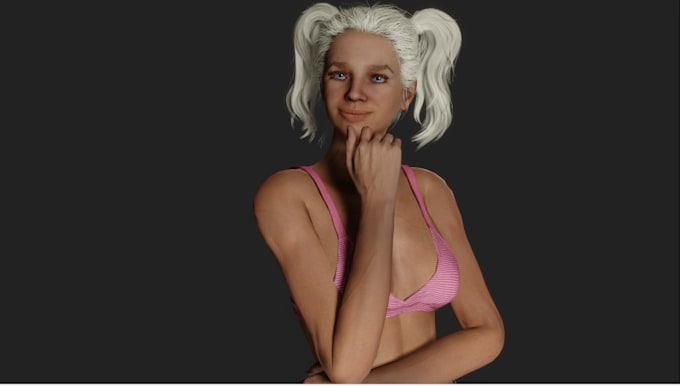 Gig Preview - Human photo to 3dsculpt, human model, realistic3d, nsfw character, 2dimage to 3d