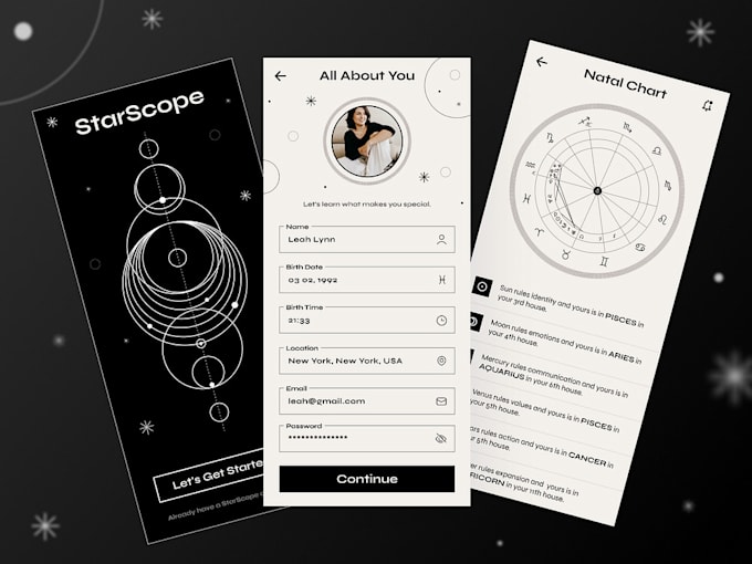 Gig Preview - Develop astrology app, astro talk app, astrology website for you