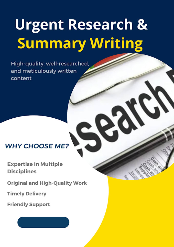 Bestseller - research and write about any educational topic within 24 hours