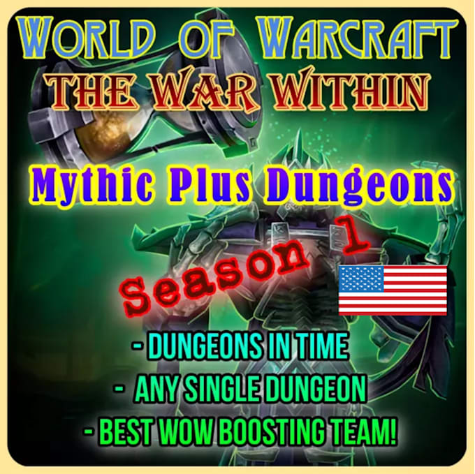 Bestseller - mythic dungeons with you world of warcraft