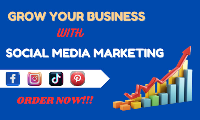 Gig Preview - Be your social media marketing manager social media management