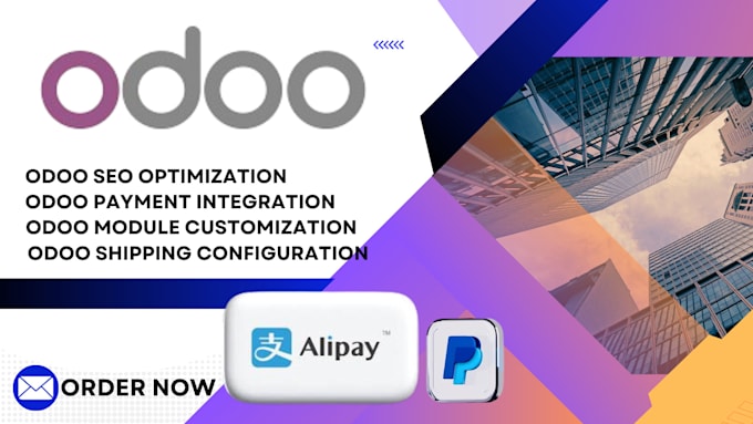 Gig Preview - Odoo payment integration odoo website design odoo webiste redesign odoo SEO odoo