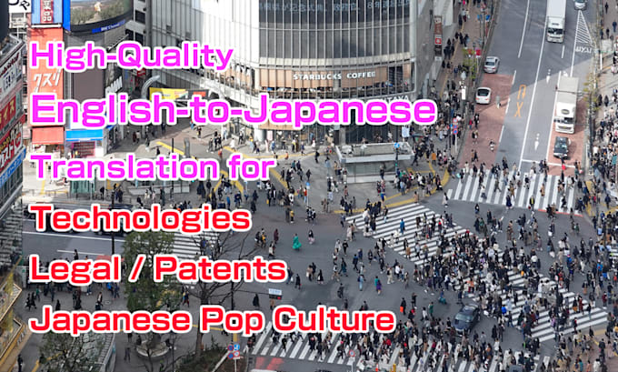 Bestseller - do english to japanese translation in legal technology and culture spaces