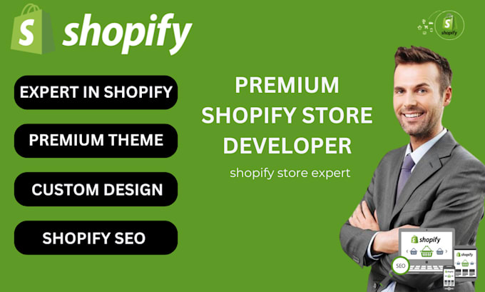 Gig Preview - Shopify development,shopify marketing,custom  shopify redesign,shopify redesign