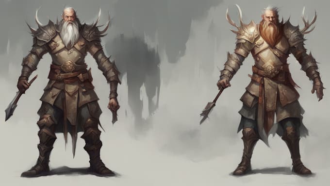 Bestseller - create a fantasy character or concept art for you