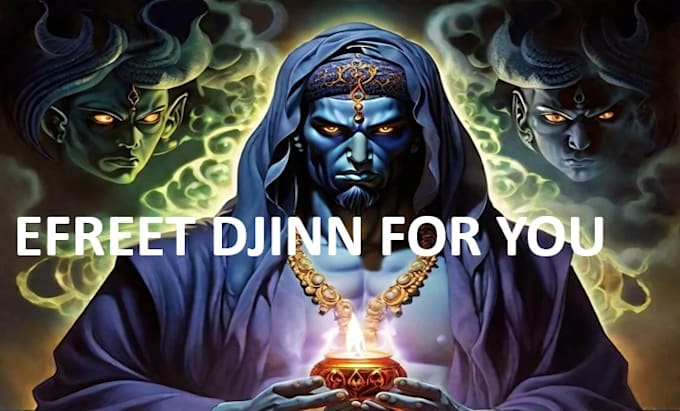 Gig Preview - Ifrit djinn wealth, success, popularity, promotion, job, winning, luck, fortune