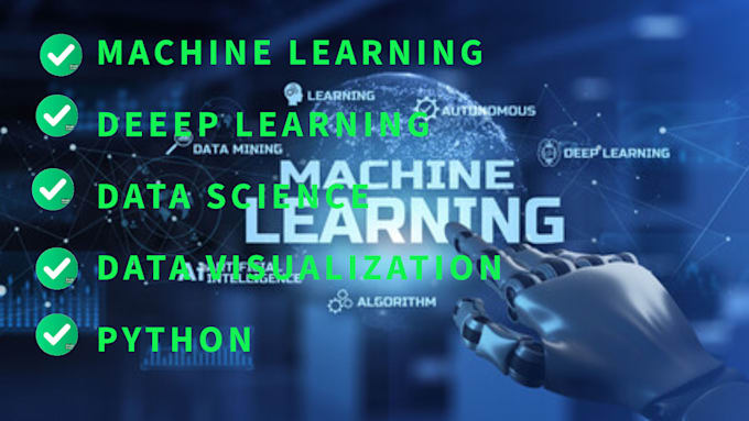 Gig Preview - Do data science and machine learning projects