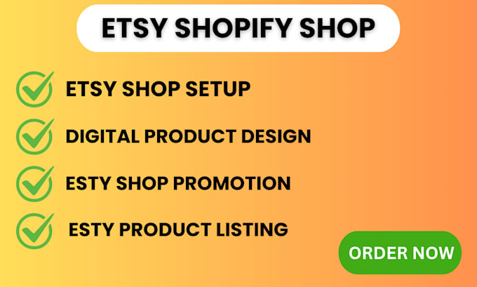 Gig Preview - Boost your shopify store visibility and sales via etsy integration