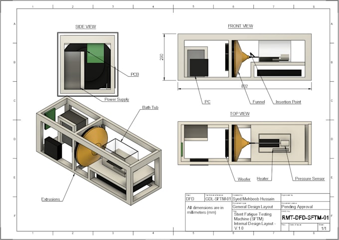 Gig Preview - Create 3d cad models using solidworks fusion 360 ready to manufacture 3d print