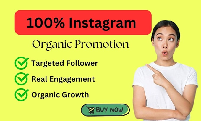 Gig Preview - Do super fast organic instagram growth for follower