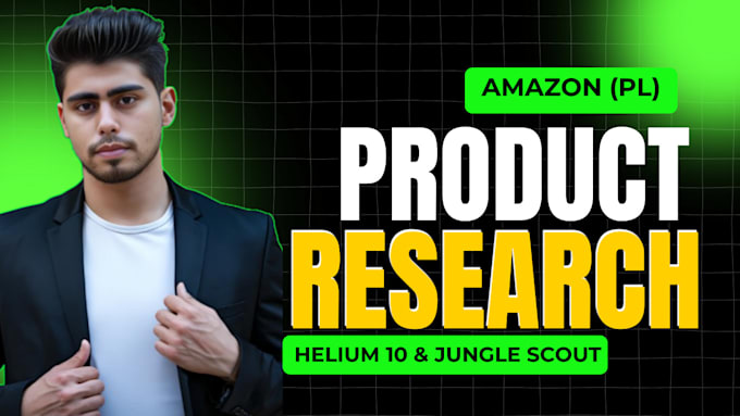 Gig Preview - Do amazon keyword research via helium 10 for listing and PPC