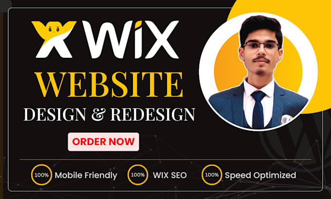 Gig Preview - Design professional wix website, wix studio website expert, wix revamp, redesign