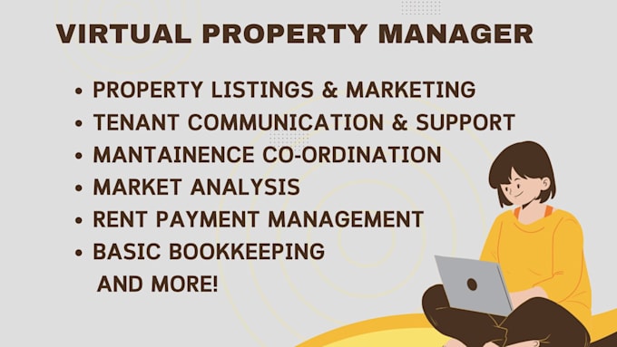 Gig Preview - Be your property management virtual assistant