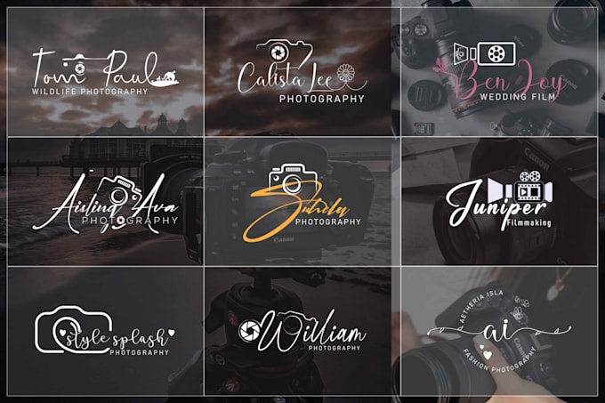 Gig Preview - Do unique luxury signature photography watermark handwritten logo design