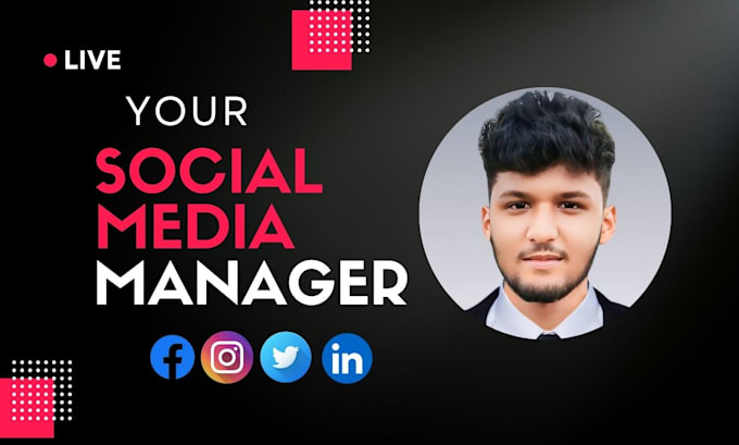 Gig Preview - Be your social media manager