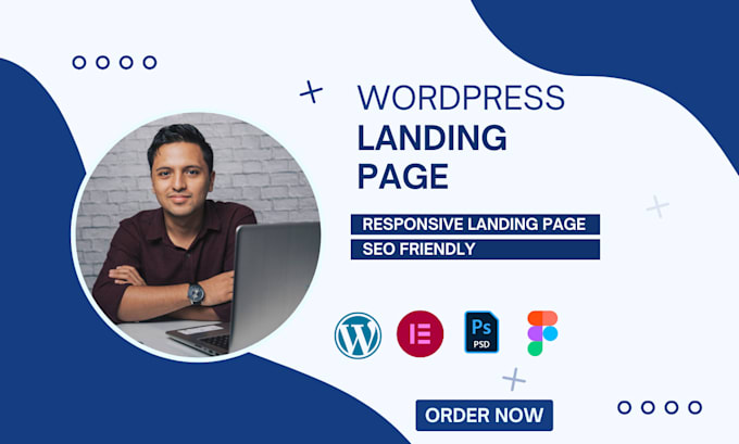 Gig Preview - Build a responsive wordpress landing page