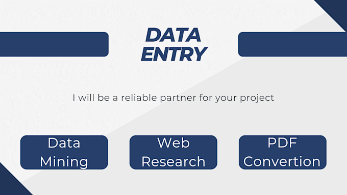 Bestseller - be your reliable partner in data entry project