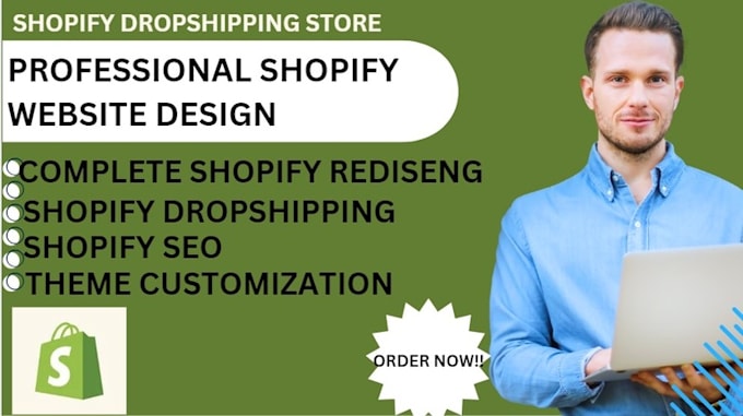 Bestseller - build shopify website redesign shopify website design shopify store redesign