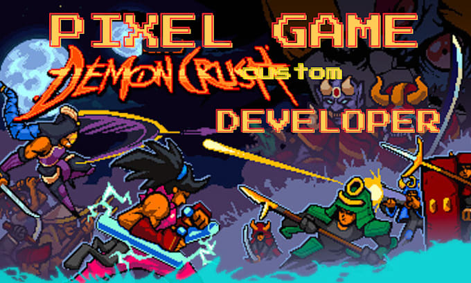 Bestseller - pixel game development, pixel game, pixel character design, pixel game design