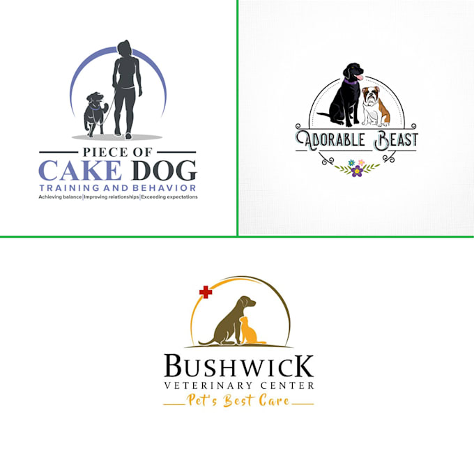 Gig Preview - Design unique dog, pet, horse, cat or animal logo